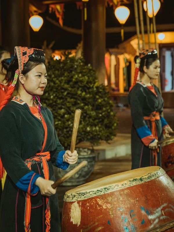 Conference delegates and event coordination in Vietnam